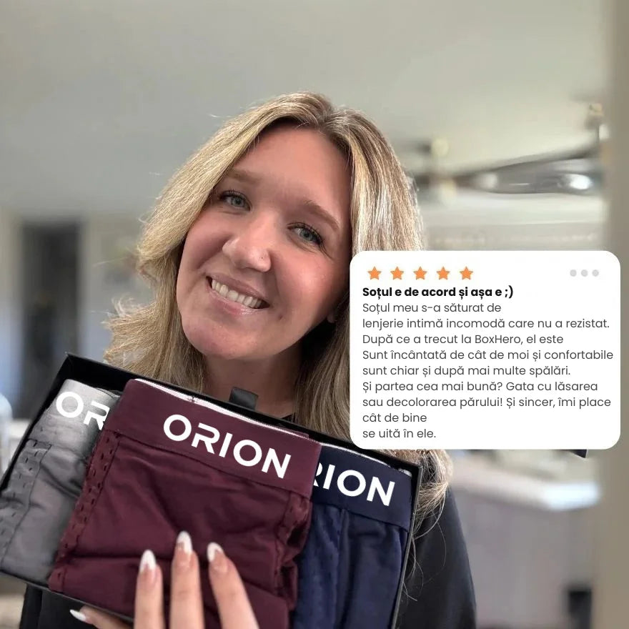 5 Pack ORION BOXER PREMIUM BAMBOO 